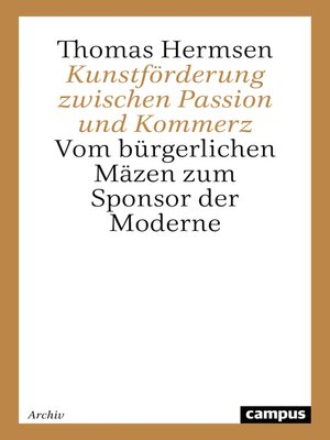 cover image of Kunstförderung zwischen Passion und Kommerz